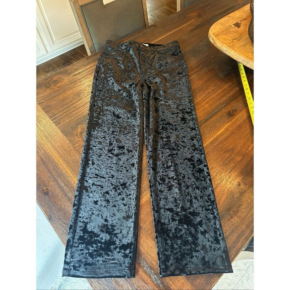 LOFT crushed velvet pants